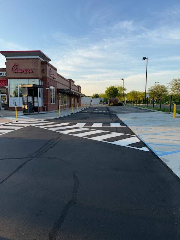 Line Striping & Sign Installation
